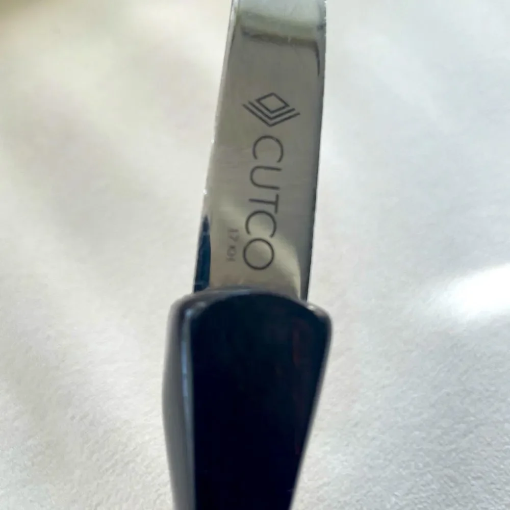 Cutco # 1726 KJ Fork & Mixing Large Serving Spoon 17 KH  Classic Dark Brown